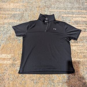 Under Armour Men's Polo Shirt in Black